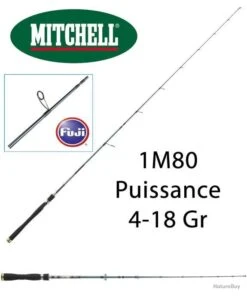 Canne Leurre Spinning Mitchell Mag Pro RZT Spin 182