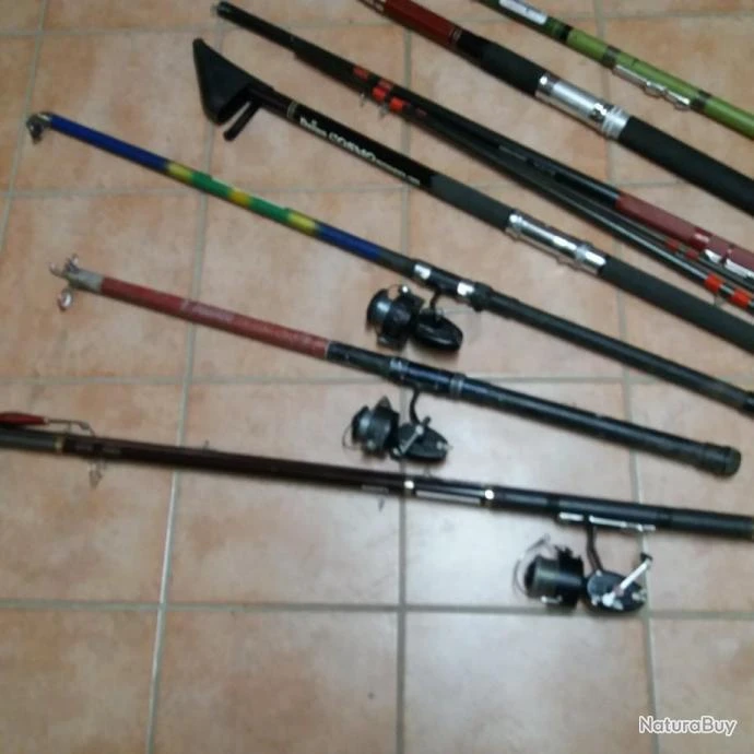 Lot De Cannes à Peche Ainsi Que Moulinets Mitchell Des Serie 300 Et 900 Le Materiel Est En Parfait 2 Lot De Cannes à Peche Ainsi Que Moulinets Mitchell Des Serie 300 Et 900 Le Materiel Est En Parfait – Image 2