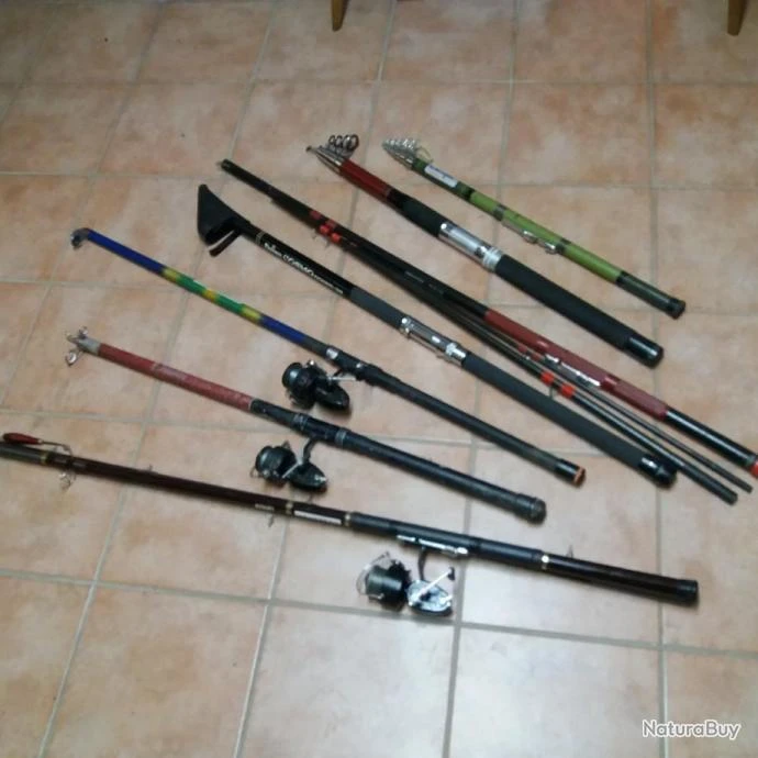 Lot De Cannes à Peche Ainsi Que Moulinets Mitchell Des Serie 300 Et 900 Le Materiel Est En Parfait 4 Lot De Cannes à Peche Ainsi Que Moulinets Mitchell Des Serie 300 Et 900 Le Materiel Est En Parfait – Image 4